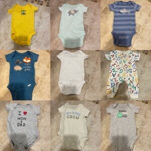 🧡 NEWBORN BABY BOY CLOTHING BUNDLE